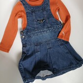 Сарафан джинсовый в идеале и реглан в подарок