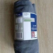 Livarno новая хлопковая простынь на резинке цвет серый размер 90/100/200