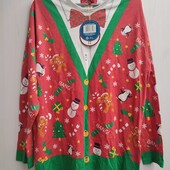 Святковий піжамний регланчик