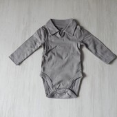 Боді з довгим рукавом hanes 0-6м