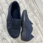 Текстильные туфли тапки бабуши бурки на меху 23 см,