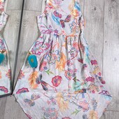 Розпродаж магазину! Класна сукня у квіти шлейф