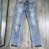 Розпроодаж магазину! Круті тінейджерські джинси з хрестами что.опис