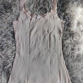 Женская майка на тоненьких брительках от Esmara, M, рубчик