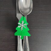 Прикраси на Новорічний стіл з фетру. Ручна робота. В наборі 6шт