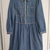 Джинсове плаття на пишні форми