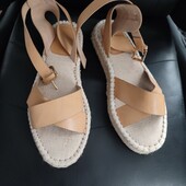 Класні босоніжки еспадрильї р40