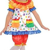 Amscan 4-6 p костюм карнавальний Клоунесса