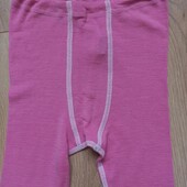 We wool exclusive термобілизна лосіни для дівчинки 100 % вовна 1-2 роки