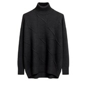 Шикарный свитер, джемпер с ангорой, n.every day , р. оверсайз, наш 48-62, черный