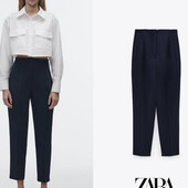 Zara брюки з високою посадкою