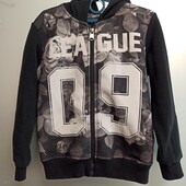 Кофта полиэстер теплая со змейкой 8 лет