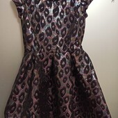 Платье из парчи нарядное 11 лет