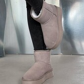 Натуральна замша!❄️Зима!❄️Стильні зручні уги