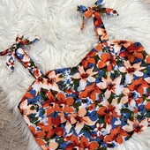 Стильний топ у квітчастий принт, 11-12 років