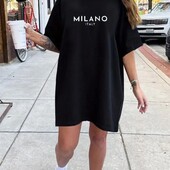 Футболка - сукня . Великий розмір .