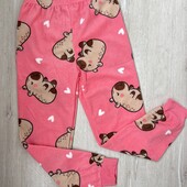 Primark.Теплі піжамні флісові штани 134(8/9 років)