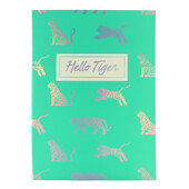 Блокнот А5 клітинка прошитий Дикий світ 32 аркуша