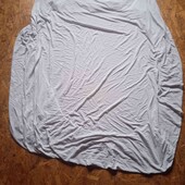 Фірмова трикотажна простинька на ризинці,заміри 140-160/200/25