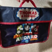 ♡Папка сумка с ручкой для ношения на липучке.Удобно для школы,кружков