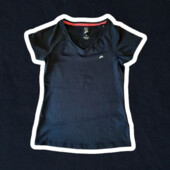 Футболка жіноча спортивна чорна