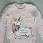 Primark брендовый свитерок травка цвет розовый на рост 140 см