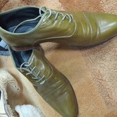 Кожаные мужские туфли 42