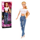 ♥️♥️Дуже гарна лялька Дефа ♥️♥️красуня в топіку і джинсах,в упаковці