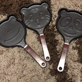 ❤️Міні-Сковорода для млинців чи яєшні, жабка та ведмедик❤️ В лоті 1 штука