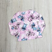 Stitch..Піжамна флісова кофта для дівчинки 104(3-4 р)