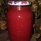 Домашній томатний сік, дуже густий, 1 л