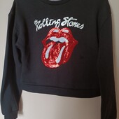 Чорний світшот з утепленням