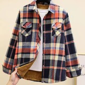 Тепла сорочка, рубашка на хутрі, меху