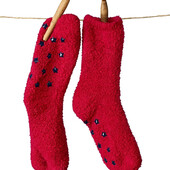 ♕ М'ягусенькі антиковзні плюшеві носочки від Tchibo (Німеччина) розмір 31-35