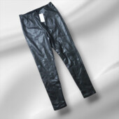 Утеплені штани з еко-шкіри 50р