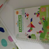 Танграм (Tangram) Дорожня магнітна гра головоломка