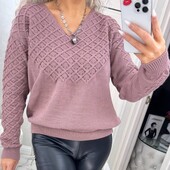 Женский вязаный лёгкий свитер разные цвета новинки сезона