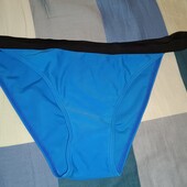 Низ купальника синій електрик з чорним р. м-л
