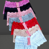 Мереживні трусики 3 штуки асорті кольорів,підліткові