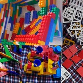 Детский строительный конструктор, 400+ деталей