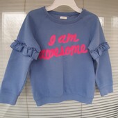 Стильний фірмовий світшот на 9-10 років