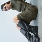 Трикотажне плаття міді zara