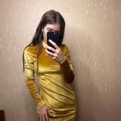 Сукня велюрова