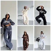 Стильні жіночі теплі костюми. Розміри 42-46,48-52