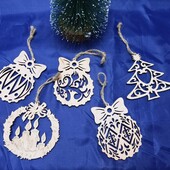 Набір дерев'яних іграшок