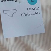 Набор трусиков бразилиана. Трусы женские, 3шт