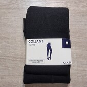 Kiabi! Жіночі термоколготки, жіночі колготи! М розмір, чорні! 8 євро! Лот 6