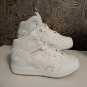 Високі білі кросівки кроси хайтопи bonote