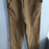 Нові вільветові штани, розмір 140-146 см
