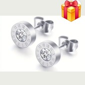 Сережки-гвоздики із нержавіючої сталі